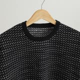 バーズアイクルーネックルーズニット | coen【men】 | 詳細画像28 