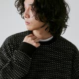 バーズアイクルーネックルーズニット | coen【men】 | 詳細画像5 