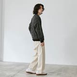 バーズアイクルーネックルーズニット | coen【men】 | 詳細画像7 