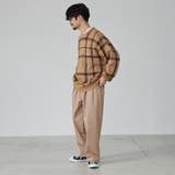 PENNEYS（ぺニーズ）別注ビッグシルエットジャガード柄シャギーニット チェッ… | coen【men】 | 詳細画像29 