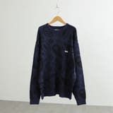 PENNEYS（ぺニーズ）別注ビッグシルエットジャガード柄シャギーニット チェッ… | coen【men】 | 詳細画像32 