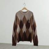 PENNEYS（ぺニーズ）別注ビッグシルエットジャガード柄シャギーニット チェッ… | coen【men】 | 詳細画像35 