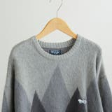 PENNEYS（ぺニーズ）別注ビッグシルエットジャガード柄シャギーニット チェッ… | coen【men】 | 詳細画像38 