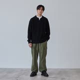 ルーズシルエットアゼ編みスキッパーニット（WEB限定カラー） | coen【men】 | 詳細画像15 