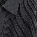 ルーズシルエットアゼ編みスキッパーニット（WEB限定カラー） | coen【men】 | 詳細画像30 