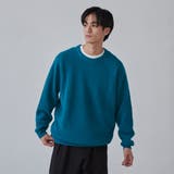 【アンチピリングニット】アゼ編みカラーニットプルオーバー | coen【men】 | 詳細画像10 