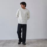 【アンチピリングニット】アゼ編みカラーニットプルオーバー | coen【men】 | 詳細画像19 