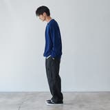 【アンチピリングニット】アゼ編みカラーニットプルオーバー | coen【men】 | 詳細画像21 