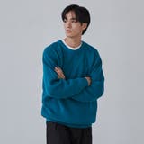 【アンチピリングニット】アゼ編みカラーニットプルオーバー | coen【men】 | 詳細画像22 