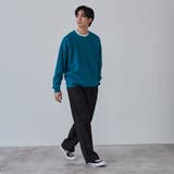 【アンチピリングニット】アゼ編みカラーニットプルオーバー | coen【men】 | 詳細画像23 