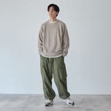 【アンチピリングニット】アゼ編みカラーニットプルオーバー | coen【men】 | 詳細画像3 