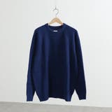 【アンチピリングニット】アゼ編みカラーニットプルオーバー | coen【men】 | 詳細画像30 