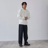 【アンチピリングニット】アゼ編みカラーニットプルオーバー | coen【men】 | 詳細画像7 