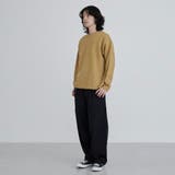 【洗える】ダブルフェイスクルーネックニット | coen【men】 | 詳細画像10 