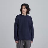 【洗える】ダブルフェイスクルーネックニット | coen【men】 | 詳細画像15 