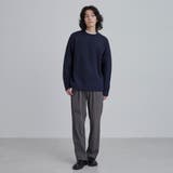 【洗える】ダブルフェイスクルーネックニット | coen【men】 | 詳細画像16 