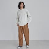 【洗える】ダブルフェイスクルーネックニット | coen【men】 | 詳細画像22 