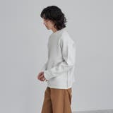 【洗える】ダブルフェイスクルーネックニット | coen【men】 | 詳細画像23 