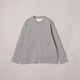 【洗える】ダブルフェイスクルーネックニット | coen【men】 | 詳細画像34 