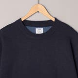 【洗える】ダブルフェイスクルーネックニット | coen【men】 | 詳細画像40 