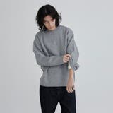 【洗える】ダブルフェイスクルーネックニット | coen【men】 | 詳細画像6 