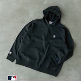 BLACK | MLB別注 エンブレムニットパーカー | coen【men】