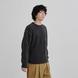 【洗える】ダブルフェイスクルーネックモールニット | coen【men】 | 詳細画像12