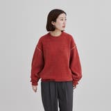 【洗える】ダブルフェイスクルーネックモールニット | coen【men】 | 詳細画像18