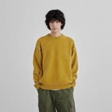 【洗える】ダブルフェイスクルーネックモールニット | coen【men】 | 詳細画像20