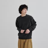 【洗える】ダブルフェイスクルーネックモールニット | coen【men】 | 詳細画像8