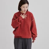 BRICK | 【洗える】ダブルフェイスクルーネックモールニット | coen【men】