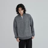 メランジハーフジップニット | coen【men】 | 詳細画像10