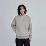 メランジハーフジップニット | coen【men】 | 詳細画像2