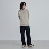 メランジハーフジップニット | coen【men】 | 詳細画像3