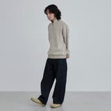 メランジハーフジップニット | coen【men】 | 詳細画像5