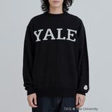 YALE別注ロゴクルーネックニット | coen【men】 | 詳細画像9