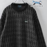 BLACK | Penneys（ぺニーズ）別注ジャガードクルーネックニット | coen【men】