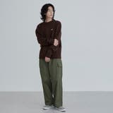 垢抜け ワンポイントニット Penneys（ぺニーズ）別注シャギークルーネックニ… | coen【men】 | 詳細画像8 