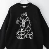 DK.GRAY | ベアジャガードクルーネックニット | coen【men】