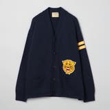 NAVY | SKOOKUM×coen別注レタードカーディガン（WEB限定サイズ） | coen【men】