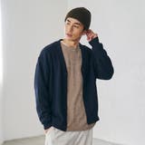 コットンライク ニットカーディガン | coen【men】 | 詳細画像14 