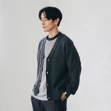 コットンライク ニットカーディガン | coen【men】 | 詳細画像4 