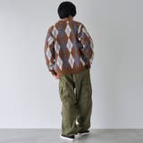 アーガイル柄ニットカーディガン | coen【men】 | 詳細画像10