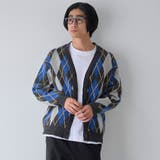アーガイル柄ニットカーディガン | coen【men】 | 詳細画像5