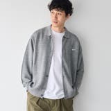Penneys（ぺニーズ）別注ワンポイントポロ衿ニットカーディガン（グレー） | coen【men】 | 詳細画像1 