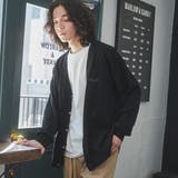 BLACK | TOWNCRAFT(タウンクラフト)別注ループヤーンニットカーディガン | coen【men】