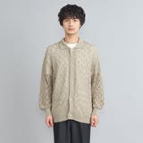 リネンタッチメッシュカーディガン | coen【men】 | 詳細画像12