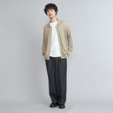 リネンタッチメッシュカーディガン | coen【men】 | 詳細画像5
