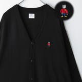 ワンポイントベア刺繍ニットカーディガン | coen【men】 | 詳細画像1 