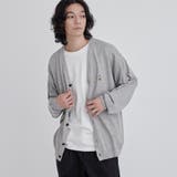 ワンポイントベア刺繍ニットカーディガン | coen【men】 | 詳細画像10 